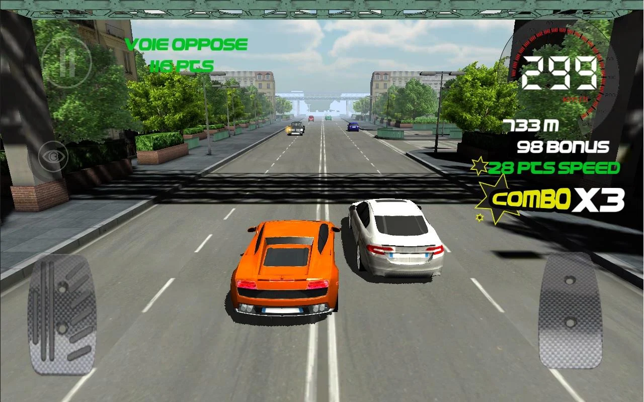 Traffic Clash: race in Paris - screenshot