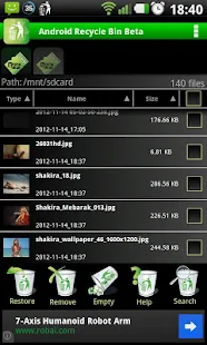 Android Recycle Bin PRO - screenshot thumbnail