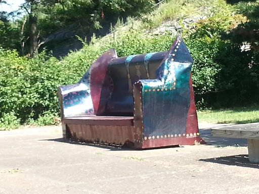 Whimsy Steel Bench