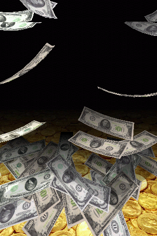 【免費個人化App】Falling Money 3D Wallpaper Pro-APP點子