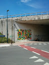 Bertem Colorful Bridge Art