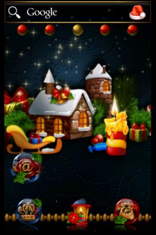 【免費個人化App】ADW Theme Christmas Vignette-APP點子