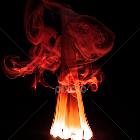 Burning a light bulb by Stirbu Eduard Aurel - Abstract Light Painting