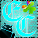 GOWidget Theme ElecCyan-Free logo