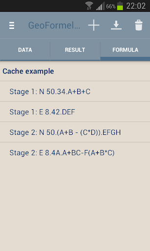 【免費娛樂App】GeoFormel PRO - 4 Geocaching-APP點子