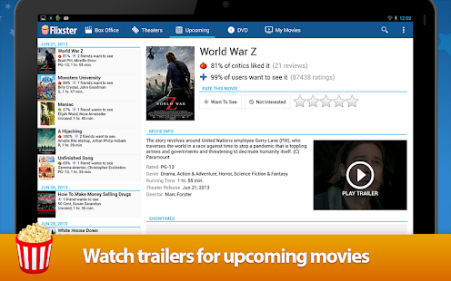 Movies by Flixster - screenshot thumbnail