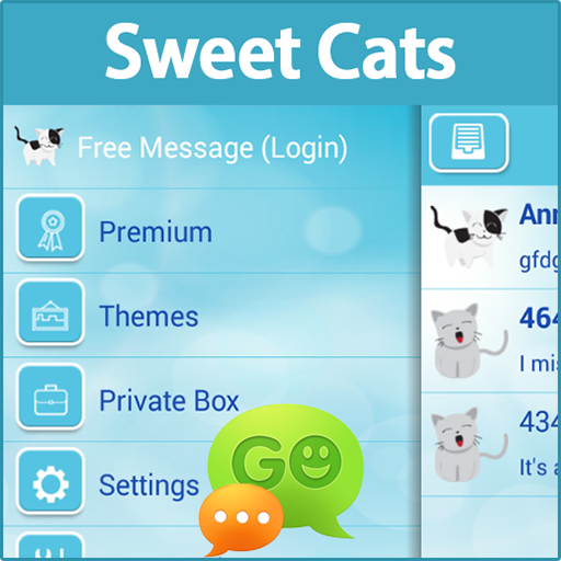 GO短信加强版甜猫 娛樂 App LOGO-APP開箱王