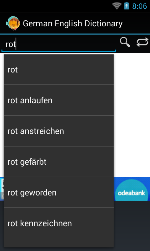 english german google dictionary Apps English Google Play auf â Dictionary Android German