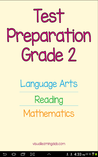 Test Preparation Grade 2