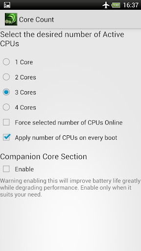 Tegra 2 android Overclock v1.5.9a APK