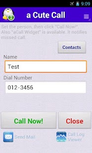 a Cute Call - Simple Contacts