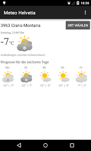 Meteo Helvetia Screenshots 0
