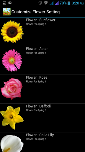 【免費個人化App】Spring Flowers Live Wallpaper-APP點子