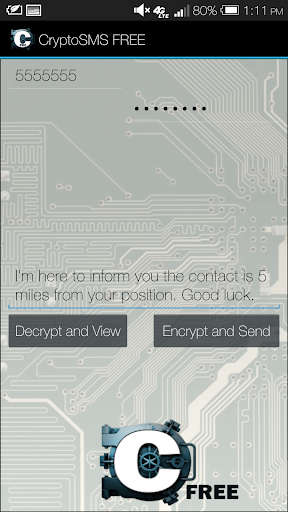 CryptoSMS FREE