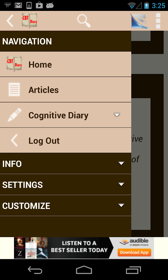 Cognitive Diary CBT SelfHelp Android Apps on Google Play