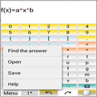 Curve Fitting &amp; Matrix Solver Screen 2