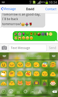 How to download Emoji Keyboard+ Fresh Green patch 1.4 apk for android