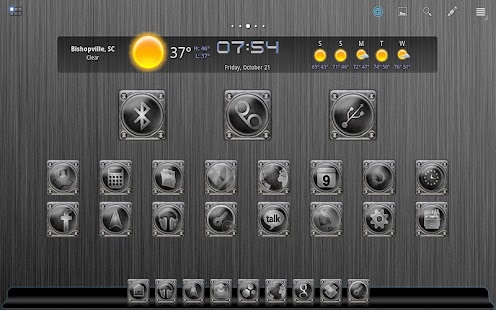 download Screwed Steel Launcher Theme free