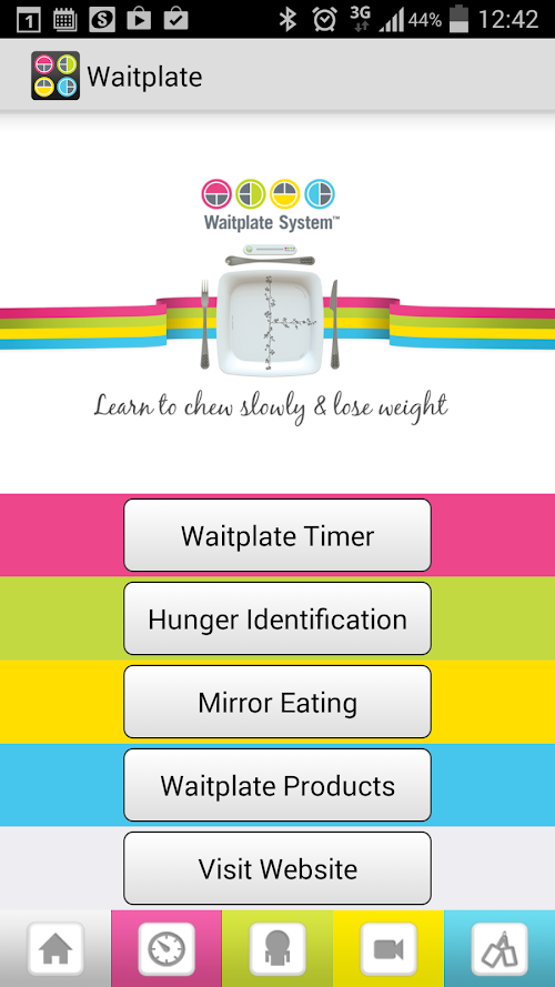 Android application The Waitplate System screenshort