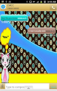 Download GO SMS - Retro Miss Priss APK