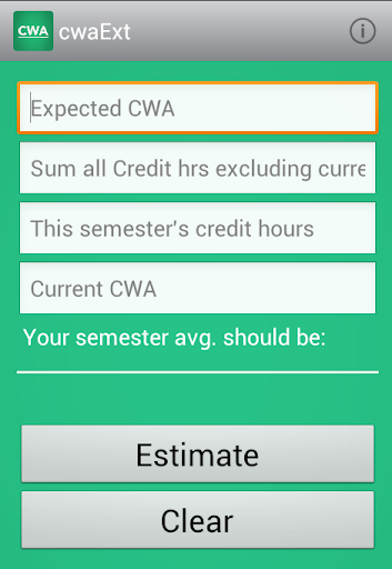 CWA Estimator