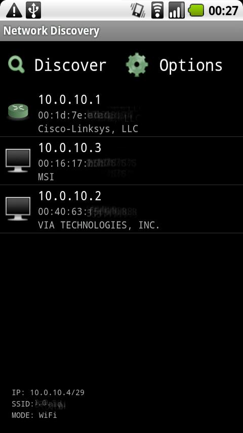 Network Discovery Android