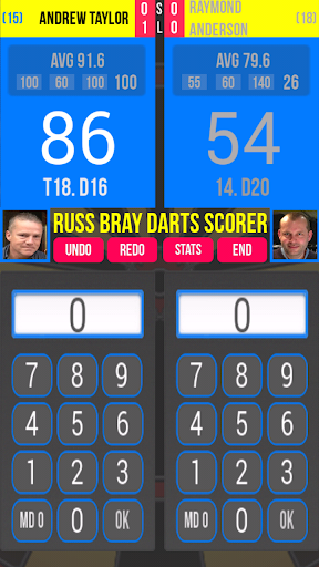 Russ Bray Darts Scorer Free