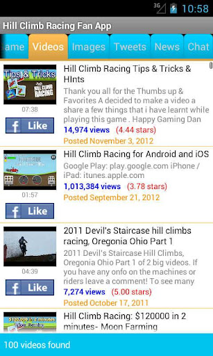 Hill Climb Racing Fan App 1.00 apk