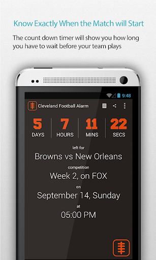 Cleveland Football Alarm Pro