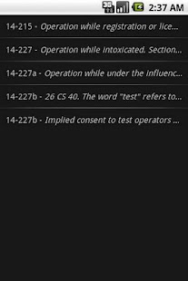 Download CTLaw - Motor Vehicle Title 14 APK for Android