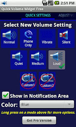 Quick Volume Widget Free poster 1