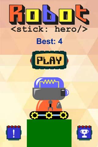 【免費休閒App】Robot Stick Hero Free-APP點子