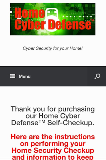 Home Cyber Defense