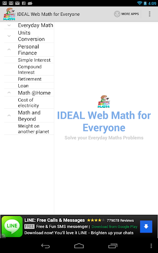 【免費教育App】IDEAL Web Math for Everyone-APP點子