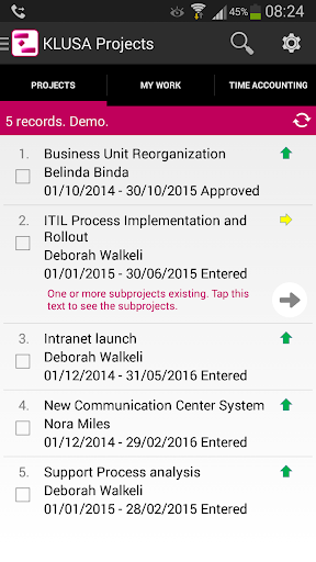 KLUSA Project Management