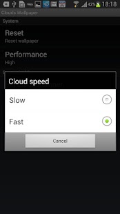 download Rolling Clouds live wallpaper free