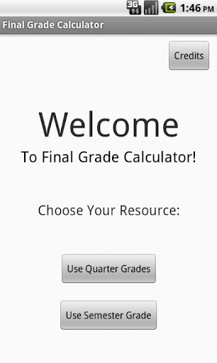 Final Grade Calculator