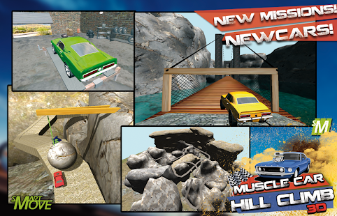 Hill Climb Muscle Cars 3d 2014