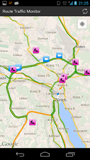 Route Traffic Monitor