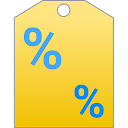 Double Discount Calculator mobile app icon