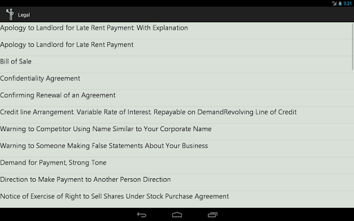 【免費生產應用App】Letters for Legal fomalities-APP點子