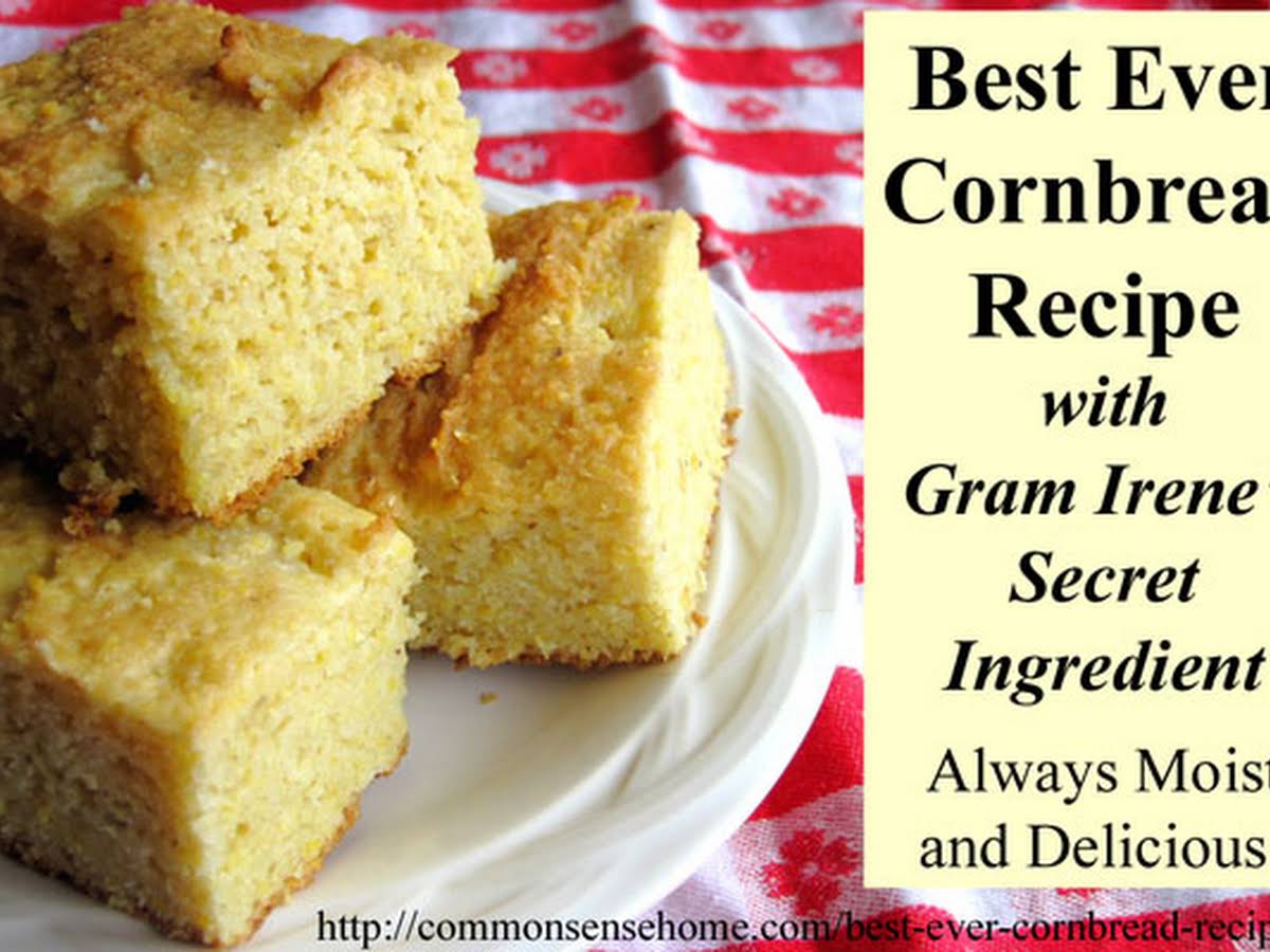 Cornbread Recipe With Self Rising Cornmeal And Creamed Corn Dandk