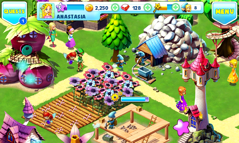 Игра Fantasy Town для планшетов на Android