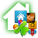 ADW Apex GO Theme Neon Green