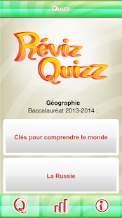 Lastest RévizQuizz Géographie Bac 2014 APK for PC