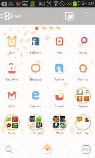 【免費個人化App】November go launcher theme-APP點子