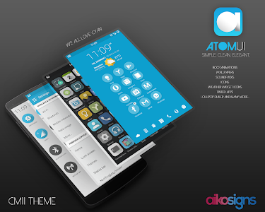 Screenshot AtomUI - CM 11/PA Theme v2.0