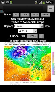 Lastest GFS graphs for weather APK