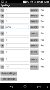 Spelling Test Screenshots 2