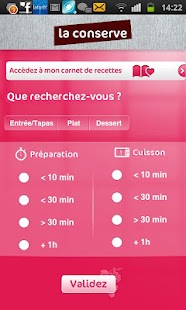 Lastest Recettes de cuisine LaConserve APK